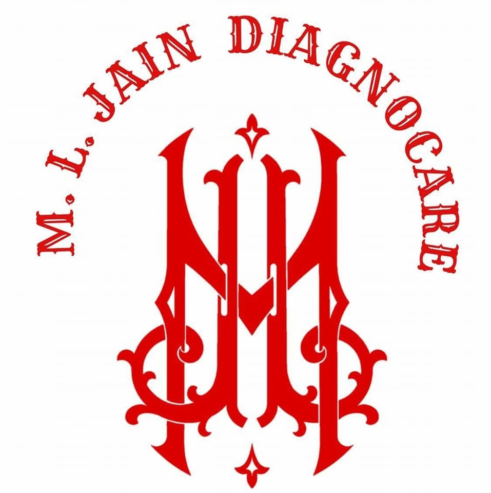 M.L. Jain Diagnocare Logo